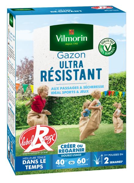 Ultra résistant - Gazon Ultra Résistant - Label Rouge - 1 kg - face recto